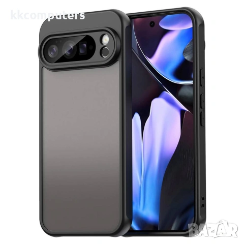 Google Pixel 10 Pro XL Калъф - Матов, PC+TPU, Въздушни възглавници, 4 цвята