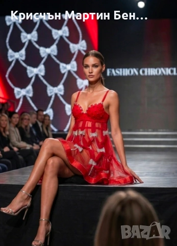Нощничка VALENTINO /M , снимка 3 - Корсети, бюстиета, топове - 40511461