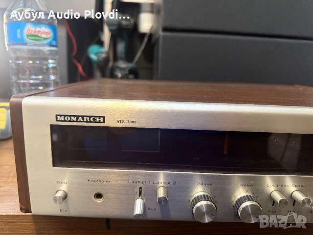 Monarch STR-7000 (East Germany, 1973) Stereo Receiver 2x25W up to 8Ω, снимка 3 - Ресийвъри, усилватели, смесителни пултове - 54591756