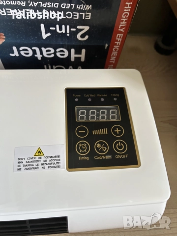 Стенен климатик без външно тяло 2in1, снимка 2 - Климатици - 55322125