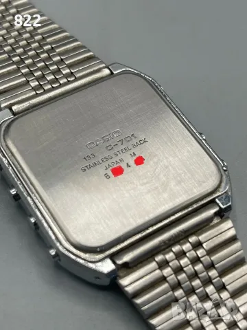 Часовник CASIO C-701, снимка 15 - Антикварни и старинни предмети - 55492149