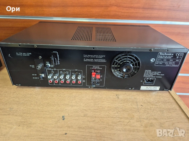 Ресивър Technics SA-EX120 с ДИСТАНЦИОННО , снимка 8 - Ресийвъри, усилватели, смесителни пултове - 55000935