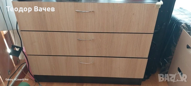 Комплект Гардероб ,Табла спалня , Комод и Нощни Шкафове