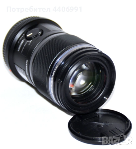 Обектив Olympus M.Zuiko Digital ED 60mm f/2.8 Macro Lens, Черен, снимка 2 - Обективи и филтри - 54499335
