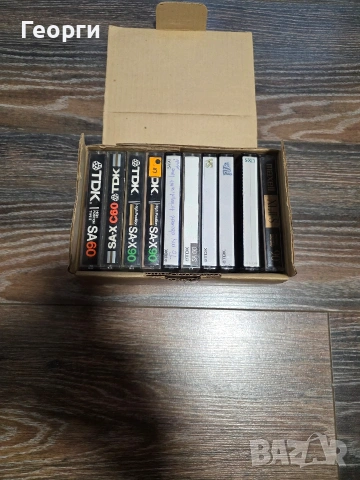 Продавам 10броя аудио касетки хром TDK, Sony., снимка 3 - Аудио касети - 54797535