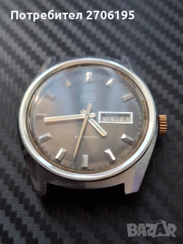 Часовник Vega Incabloc 25 jewels, снимка 6 - Мъжки - 54654784