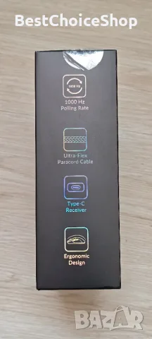 Keychron M3 8K безжична Bluetooth 5.3/2.4 GHz/кабел, лека 79g, програмируем PixArt 3950 сензор, снимка 5 - Клавиатури и мишки - 55317877