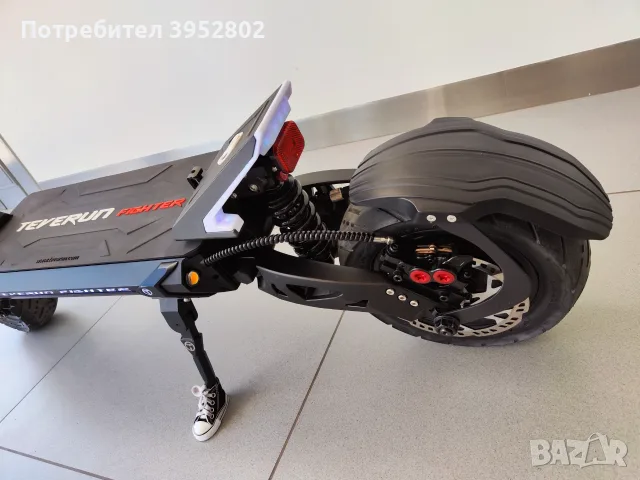 Тротинетка Teverun Fighter 11+ 60V/35Ah SAMSUNG Cell , снимка 8 - Други спортове - 55421130
