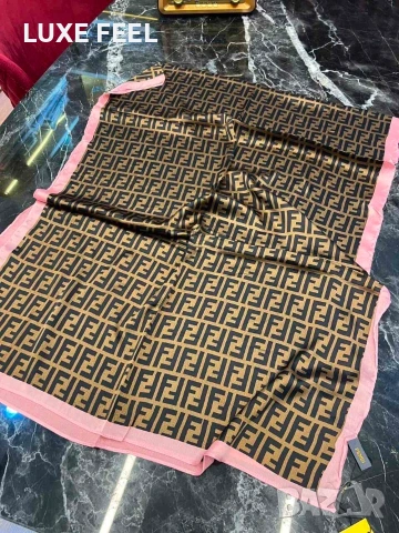 Dior 🤍Goyard🤍 Fendi🤍 Louis VUITTON 🤍 Дамски Копринени Шалове , снимка 10 - Шалове - 54946480