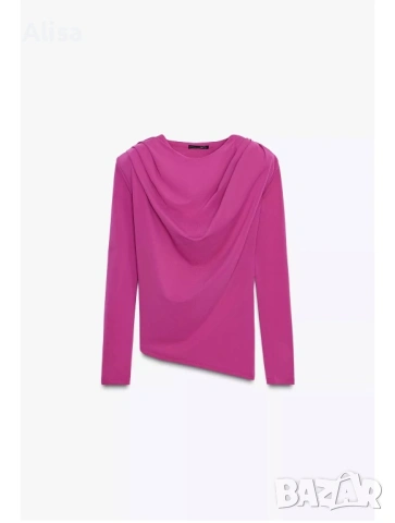 Нова блуза на Зара, снимка 2 - Блузи с дълъг ръкав и пуловери - 54034362