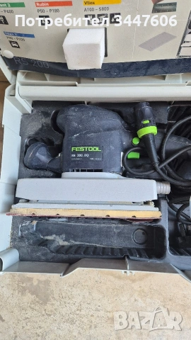 Festool RS 200 EQ Виброшлайф, снимка 2 - Други инструменти - 54346714