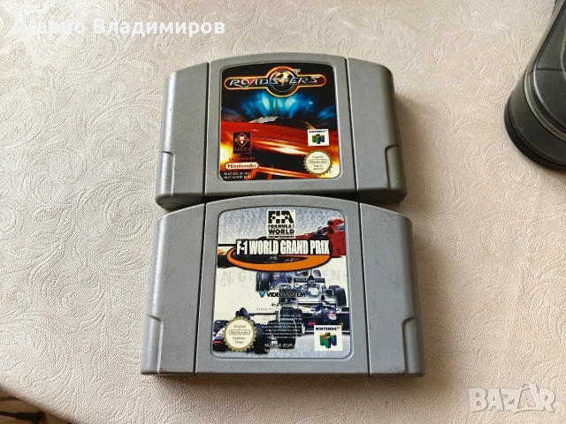 Nintendo 64 Smoke Grey clear , снимка 6 - Nintendo конзоли - 55249967
