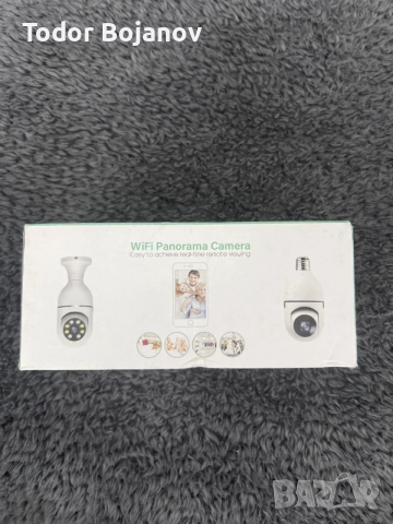 Това е WiFi панорамна камера, предназначена за лесно дистанционно гледане.