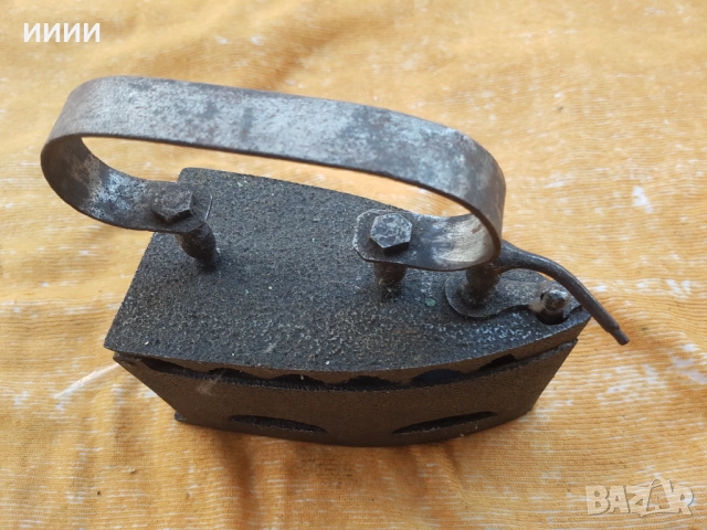 Ютия на жар с лост, снимка 2 - Антикварни и старинни предмети - 54305808