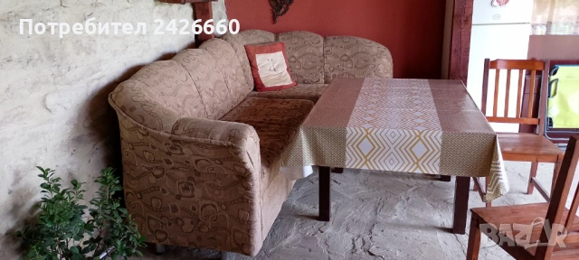 диван ъглов с ракла, снимка 2 - Дивани и мека мебел - 54749525