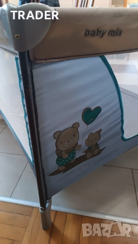 детска бебешка кошара за игра спане Baby mix, снимка 2 - Кошарки - 39823180