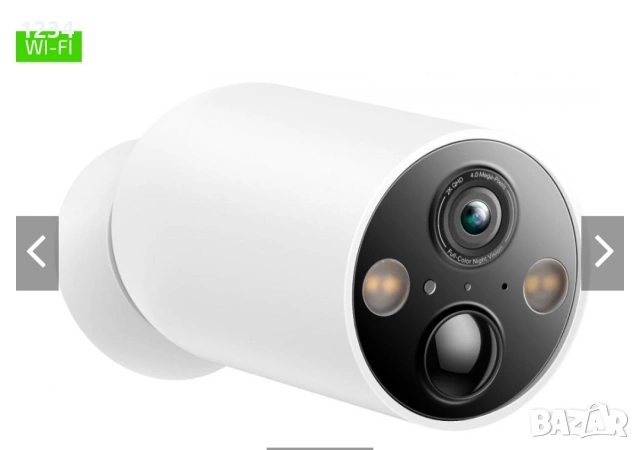 Интелигентна безжична мрежова камера за външно видеонаблюдение TP-Link Tapo C425, снимка 3 - IP камери - 54484891