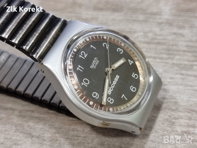Часовник Swatch 'Ice Pic' 34 mm, снимка 6 - Мъжки - 54412905