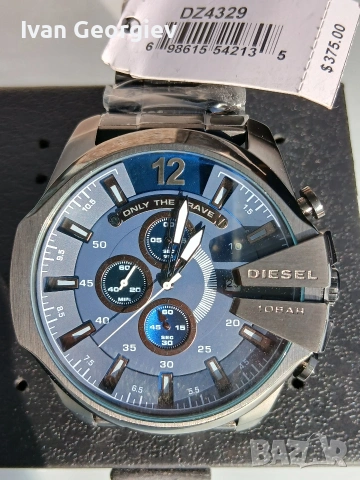 Нов часовник DIESEL MEGA CHIEF DZ4329, снимка 2 - Мъжки - 54664693
