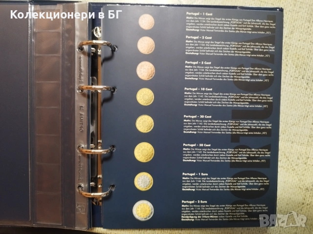 ЧИСТО НОВ ЛУКСОЗЕН АЛБУМ ЗА СЕТОВЕ ЕВРОМОНЕТИ /виж описанието/, снимка 6 - Нумизматика и бонистика - 54659489