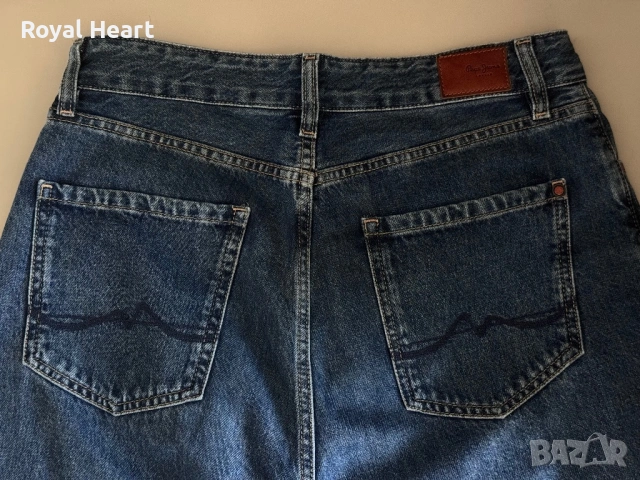 Дънки Pepe Jeans | Robyn - High Waist Straight | 29/30 (M), снимка 4 - Дънки - 54301216