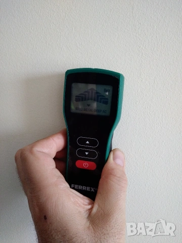 FERREX MULTI SENSOR Сензор, детектор за кабели, метал, дърво, снимка 3 - Други инструменти - 54585227