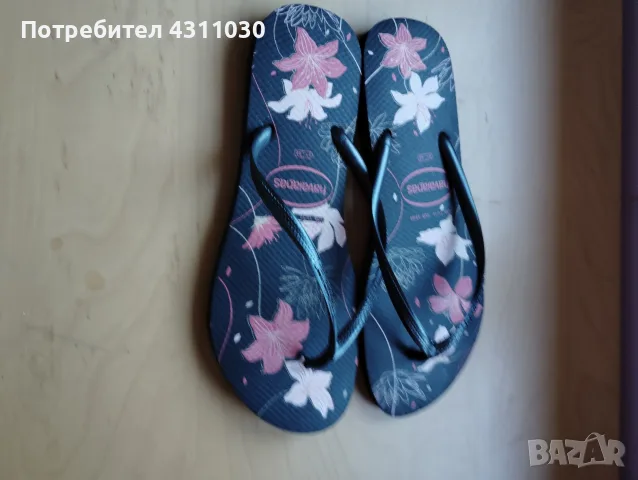 Дамски чехли havaianas 41/42, снимка 2 - Джапанки - 55428230
