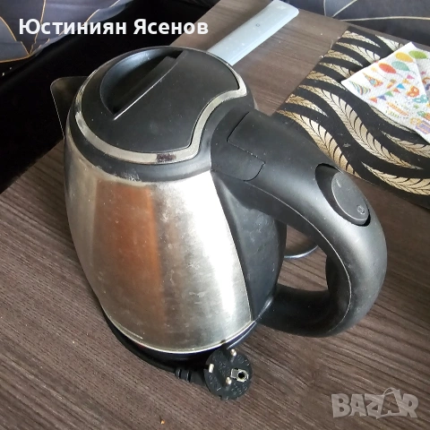 Електрическа кана Thermomax 2L от неръждаема стомана – Работеща, снимка 3 - Други - 54963874