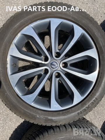 Гуми с джанти 18”
215/55/18
Nissan Qashqai j10/j11
5x114.3, снимка 3 - Гуми и джанти - 55624595