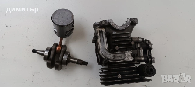 Здрав Цилиндър,бутало и колянов вал за Хускварна/Husqvarna 435,440,135,140, снимка 2 - Градински инструменти - 53958780