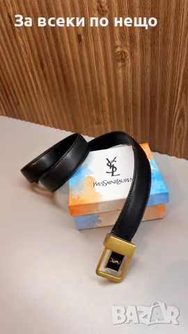 Louis Vuitton🔝Yves Saint Laurent Колан Естествена Кожа Код SK1929, снимка 3 - Колани - 55469750