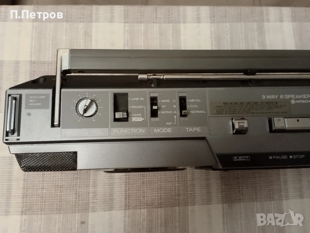 HITACHI TRK-6700H, снимка 5 - Радиокасетофони, транзистори - 54690744