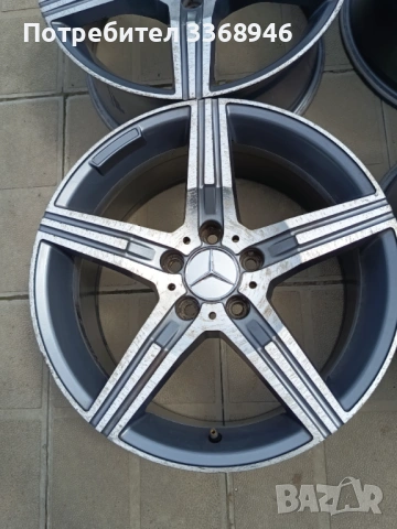 Джанти Mercedes 17" 5x112 Мерцедес 5х112, снимка 7 - Гуми и джанти - 54764617