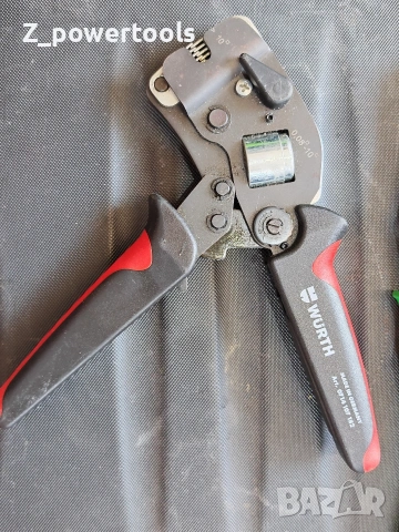 Професионални кримпващи клещи WURTH (0.08-10 mm²) и PRESSMASTER CRB 0560, снимка 2 - Други инструменти - 54789914