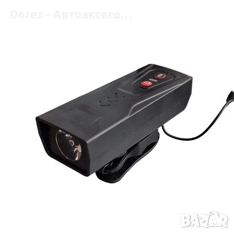 Фар за велосипед 210LM и USB зареждане