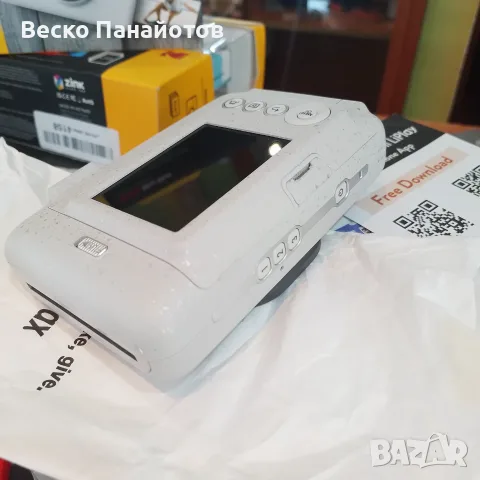 Хибриден фотоапарат за моментални снимки Fujifilm INSTAX Mini LIPLAY, снимка 13 - Фотоапарати - 55462734