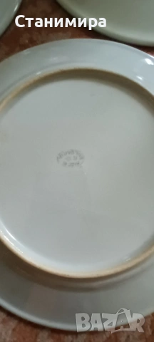 порцеланови чинии - ретро, снимка 6 - Чинии - 54257754