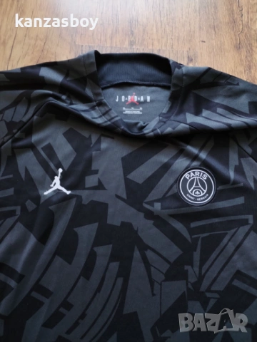 Air Jordan Paris Saint Germain Training T-Shirt Dri-FIT - страхотна дамска тениска КАТО НОВА ХЛ, снимка 2 - Тениски - 54043772