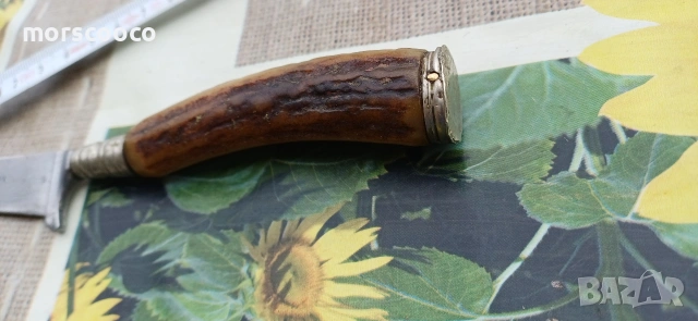 Рядък немски ловен нож -,,Solingen"- Трети райх , снимка 5 - Антикварни и старинни предмети - 54094971