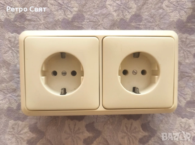 Двоен електрически контакт 