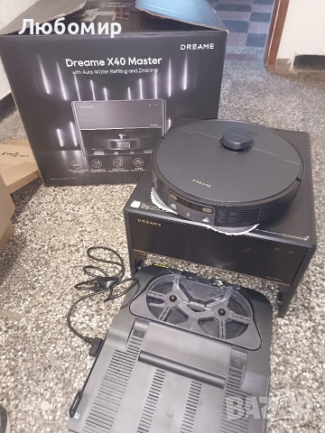 Мостренна .Роботизирана прахосмукачка Dreame X40 Master с компактна базова станция 11", , снимка 4 - Прахосмукачки - 54462896