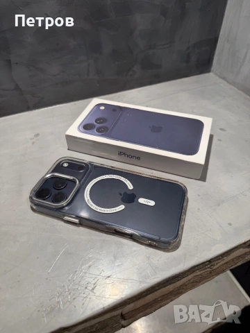 КАТО ЧИСТО НОВ Iphone 17 Pro Max Blue + калъф, снимка 10 - Apple iPhone - 54896070