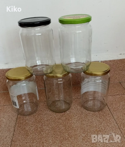 Празни буркани с капачки на винт от 720 мл.