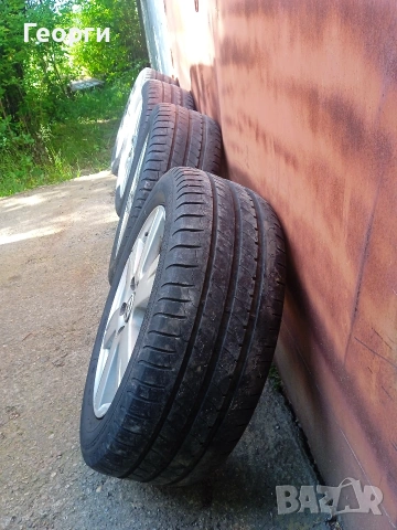 Джанти с летни Гуми 205/55/16/ 5х112 VW, снимка 2 - Гуми и джанти - 54498367