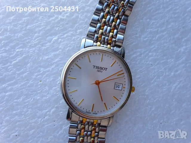 tissot 1853 сапфир стоманен, снимка 4 - Мъжки - 55479389