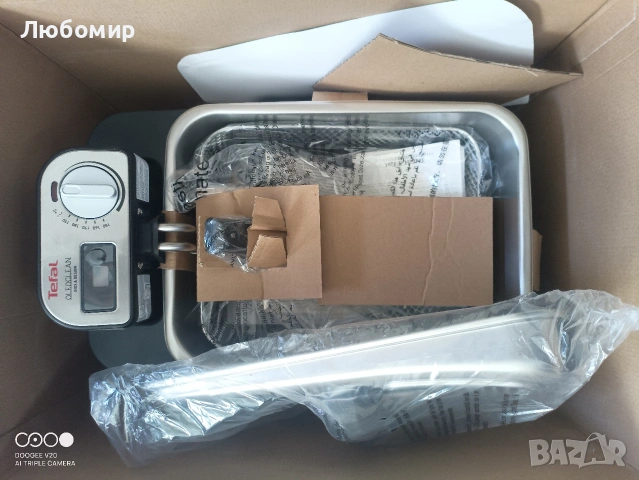 Фритюрник Tefal Oleoclean Pro 3.5L за хрупкави пържени картофи, фритюрник от неръждаема , снимка 5 - Фритюрници - 54856213