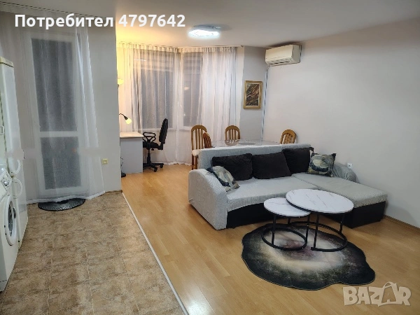 Под наем Двустаен в Кючук Париж!, снимка 2 - Апартаменти - 54686480