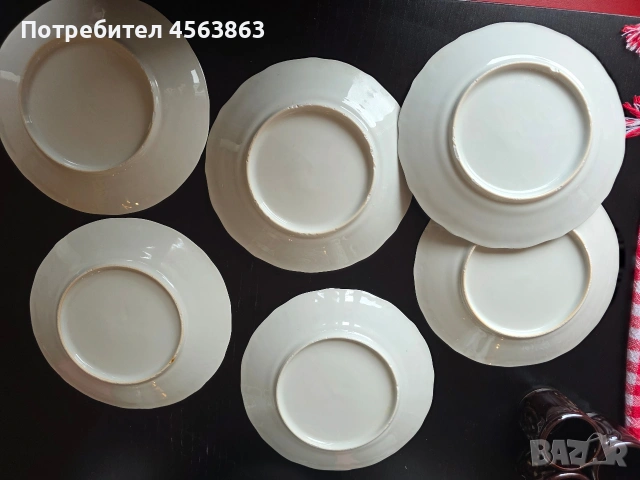 Десертни чинии, снимка 2 - Чинии - 54583572