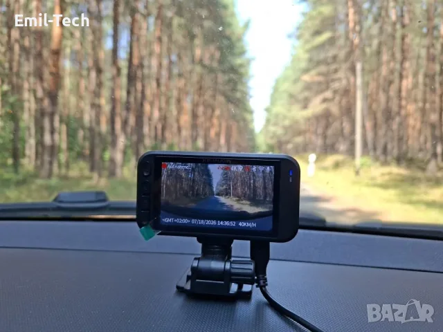 Miofive S1 Pro 4K + 2K видеорегистратор с GPS и Wi-Fi, снимка 12 - Аксесоари и консумативи - 55503750