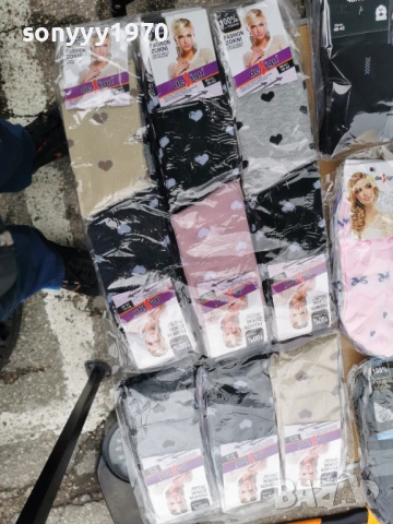 дамски чорапи на сърца х 1евро 3103261100, снимка 12 - Дамски чорапи - 54036953